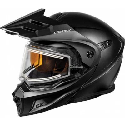 CASTLE X CX950 V2 MODULAR DUAL-SPORT HELMET W/ELECTRIC LENS SHIELD -L-XL-2XL-NEW - Image 1 of 3