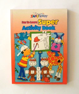  Zany Brainy Super Activity Book Fun To Learn Vintage 1998 Loose Pages - Bild 1 von 7