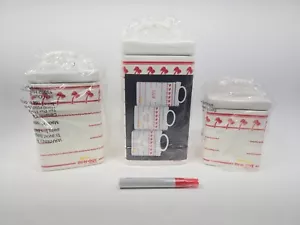 In-N-Out Burger Employee Exclusive Ceramic Canisters Set Of 3 Write On Container - Picture 1 of 10