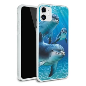 Dolphin Pals Ocean Diving Apple iPhone 8, 8 Plus, X, 11 Case - Picture 1 of 10