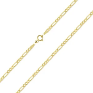 10K Gelbgold Weiß Pave Mariner Halskette - Bild 1 von 4