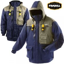 Frabill I4 Jacket, Dark Blue, XL Rain Ice Fishing Coat - 50% OFF MSRP $299.99