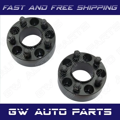 2 PIEZAS 2" BUJE CENTRADO ESPACIADOR RUEDA 6X135 CB 87mm STUD 14X2.0 APTO FORD F150 LOBO Foto 1 de 4