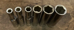 Craftsman EE. UU. 6 puntos 1/4" unidad pozo profundo SAE juego de enchufes serie 6 V NUEVO EN STOCK NUEVO - Imagen 1 de 10