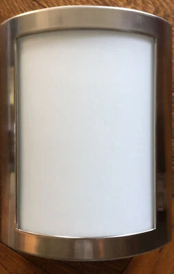 Wall Sconce Tech Lighting  Ice Frost Satin Nickel New Open Box - Image 1 of 4