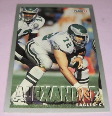 1993 Fleer David Alexander Philadelphia Eagles #272 - Image 1 of 2