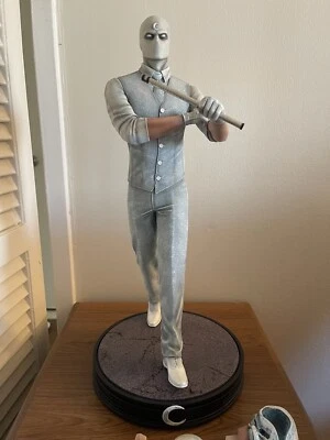 Caballero Luna / Mr. Knight Estatua Personalizada Escala 1:4 ¡SÚPER RARA! ¡SOLO 15 HECHOS! Foto 1 de 4