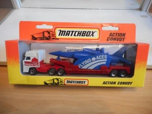 Matchbox Action Convoy Daf 3300 Spacecab Aircraft Transporter in Box - Bild 1 von 1
