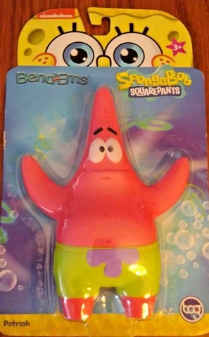 "PATRICK" Action Figure SpongeBob-SquarePants 5" Bendable/Posable  Bend Ems NEW! Cover