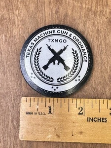 Moral Patch Texas Machine Gun & Ordinance TXMGO - Bild 1 von 2