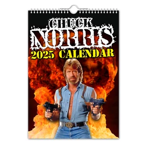 Kalender 2025 - Chuck Norris - lustig - schrullig - Weihnachten - Geburtstag - Bild 1 von 17