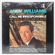 Clásico Andy Williams Call Me Irresponsible Lugares Álbum Disco de Vinilo LP