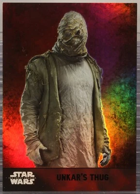 2015 Star Wars The Force Awakens Unkar's Thug #51 Foil 225/250 - Image 1 of 2
