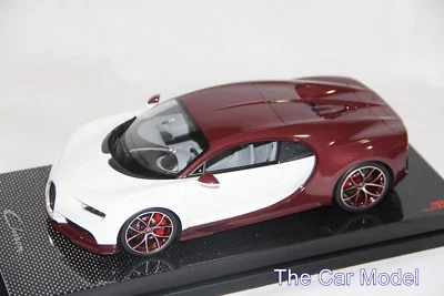 MR Bugatti Chiron Red Carbon, Glacier Carbon Base - Limited 149 pcs 1/18, RARE - Image 1 of 4