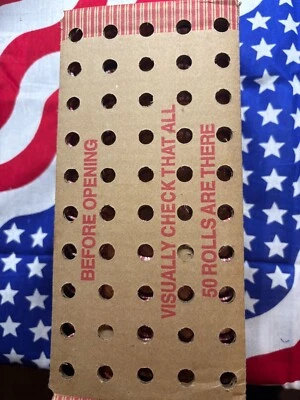 2009 D PENNY CHILDHOOD/LOG CABIN $25 DOLLAR #1 50 ROLL SEALED BOX ORIGINAL OWNER - Image 1 of 4