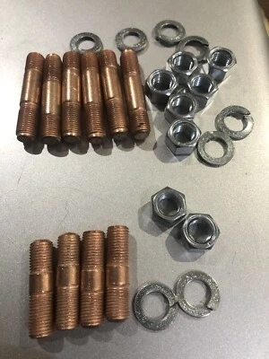 Juego de pernos colector de escape de entrada a cabeza Triumph GT6/Vitesse  Foto 1 de 4