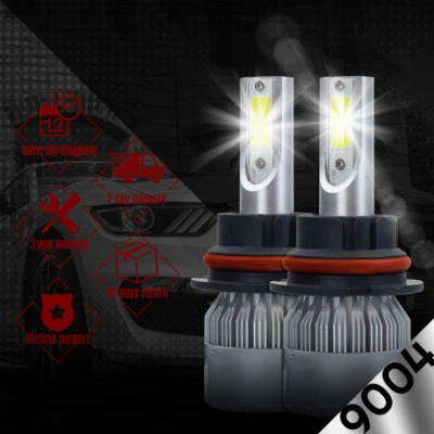 Kit conversión faros LED HID XENTEC 9004 HB1 6000K 1989-1990 Ford Bronco II Foto 1 de 4