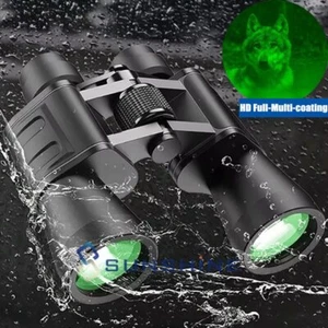 180x100 High Power Military Binoculars Day/Night Zooming Hunting Camping+Bag - Picture 1 of 24