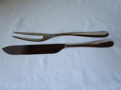 Alessi großes Design Tranchierbesteck Inox 18/10 Edelstahl XL Messer 27/30cm - Bild 1 von 4