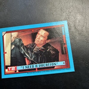 11d T2 Terminator 2 Sticker 1991 Topps #42 Puzzle Arnold Schwarzenegger - Picture 1 of 3