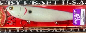 "Señuelo de pesca Lucky Craft Sammy 128 Topwater 5"" 1 oz - sábalo de roca de mesa sangrienta" - Imagen 1 de 4