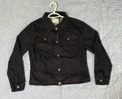 🎄 Chaqueta vaquera Ethyl para mujer talla mediana nueva con etiqueta 💜etiqueta no adjunta Foto 1 de 4