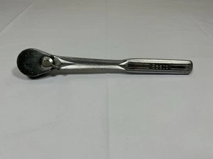 Vintage EASCO 1/2" drive 10" Knurled Handle Ratchet 731112 USA - Picture 1 of 2
