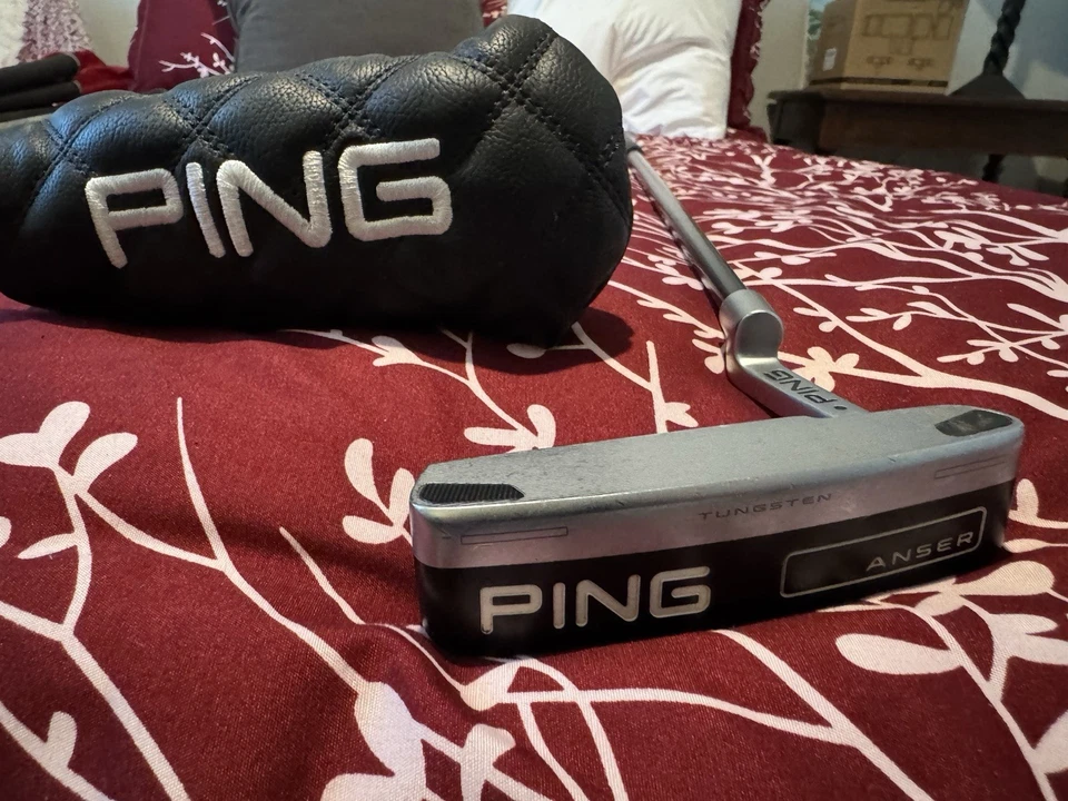 2023 Ping Anser 35" Blade Putter Right Handed Black Dot Tungsten w/Headcover - Image 1 of 4