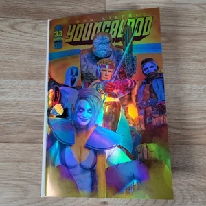 Youngblood #1 Holofoil Trade Mark Spears Image Comics Rob Liefleld Limited To 40 - Picture 1 of 11