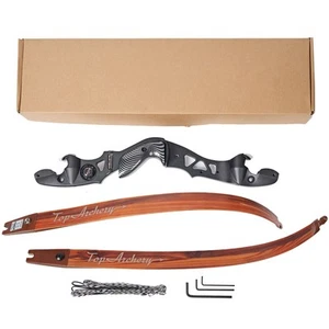 62"Archery ILF Recurve Bow Right Hand Adult Competition Hunting Takedown Bow - Picture 1 of 28