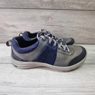 Clarks Mujer Zapatillas Wave Walk Zapatos Azul Gris Reino Unido 7 UE 41 Foto 1 de 4