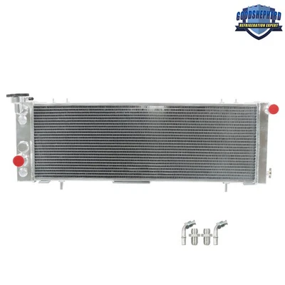 Radiador de aluminio 3 filas para Jeep Cherokee XJ Comanche 1991-2001 4,0 L 2,5 L Foto 1 de 4