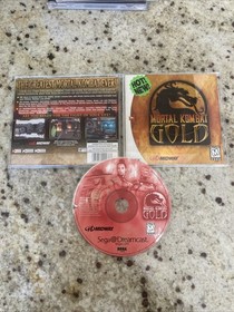 Mortal Kombat Gold (Sega Dreamcast, 1999) Complete With Manual 