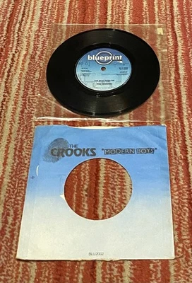 THE CROOKS: MODERN BOYS/THE BEAT GOES ON “7” 45 PS 1979 MOD/THE JAM/THE WHO VG Foto 1 de 4