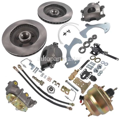 Manual Master Cylinder Disc Brake Kit for Ford Galaxie / Full Size Ford Cars NEW - Image 1 of 4