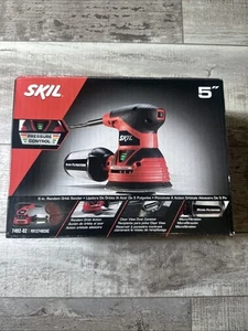 Levigatrice ad azione orbitale casuale SKIL 5" 7492-02 F0127492AC usata in buone condizioni in scatola - Foto 1 di 7
