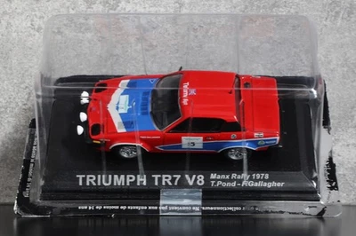 TRIUMPH TR7 V8. Winner Manx Rally 1978. Serie presse 1/43°. - Photo 1/4