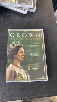 The Crown: The Complete Third Season DVD Olivia Colman Netflix Drama Foto 1 de 3