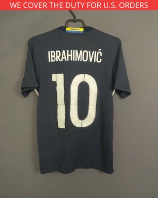 Ibrahimovic Sweden Jersey 2016 2017 Away SMALL Shirt Adidas AA0456 ig93 - Image 1 of 4
