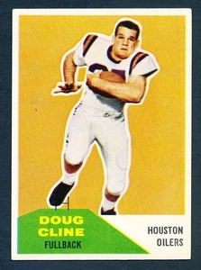 1960 Fleer Football #109 Doug Cline RC NRMT+ - Bild 1 von 2