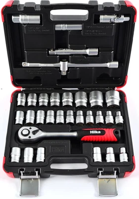 Hilka 01123202 32Pce 1/2-Inch Drive Socket Set - Image 1 of 4