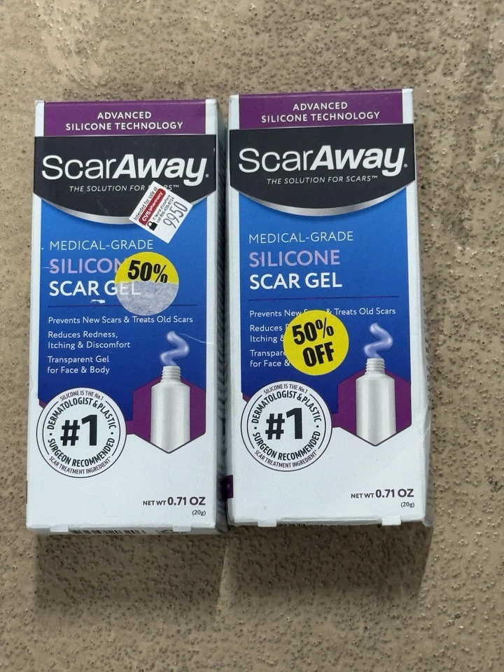 ScarAway Silicone Scar Gel Diminishing Net Wt 0.71 oz