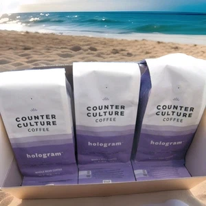 6 Counter Culture Hologram Medium Roast Whole Bean Coffee Bags - 12oz ea... - Picture 1 of 3