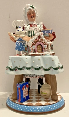 Pillsbury Doughboy Danbury Mint Mrs. CLAUS' FAVORITE BAKER  2001 - Image 1 of 4