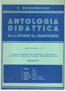 Rossomandi: Didaktische Anthologie für das Klavierstudium Kategorie C Fasc. I - Bild 1 von 1