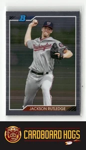 2020 Bowman Heritage #92CP-JR Jackson Rutledge Nationals Chrome Prospects - Picture 1 of 2