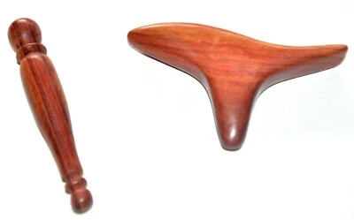 Traditional Thai Wooden Massage Tools For Foot Hand Body Reflexology( Set of 2) - Image 1 of 4