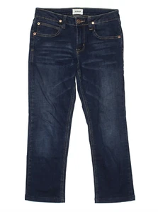 Hudson Jeans Dark Wash Taper Boyfriend Style Pants Girls Size 10 Blue 28''x 23'' - Picture 1 of 8
