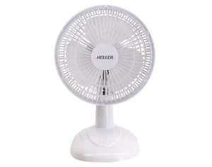 Heller 15cm 2 Speed Desk Fan/Air Cooling+Tilt Adjustable-HHDF15SG - Picture 1 of 1