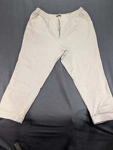 Lee Relaxed Fit 1889 Pants Womens Size 26W Medium Straight Leg Twill Khaki - Picture 1 of 15